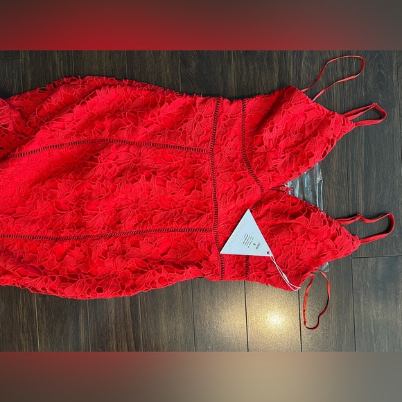 ASOS Red Mini Dress - UK 8 - new tags on - Picture 4 of 4